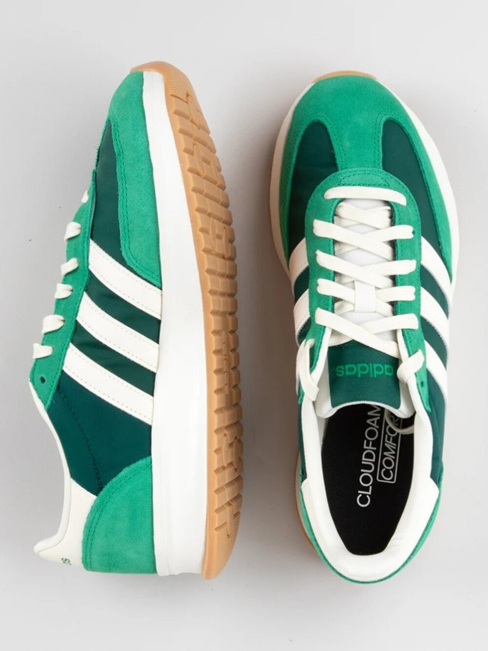 ADIDAS Run 70 2.0 Green Women's Sneakers Size 5 NWT